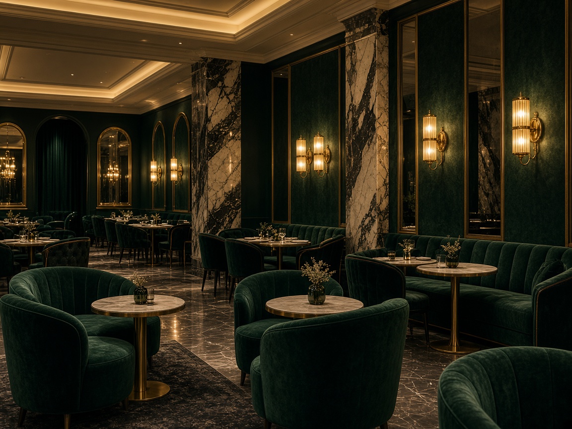 Salon élégant du restaurant FrancListaNetti